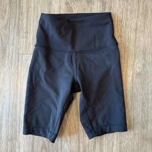 Lululemon align black biker shorts